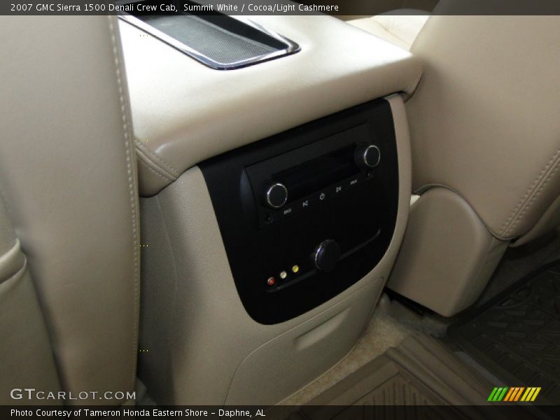 Summit White / Cocoa/Light Cashmere 2007 GMC Sierra 1500 Denali Crew Cab