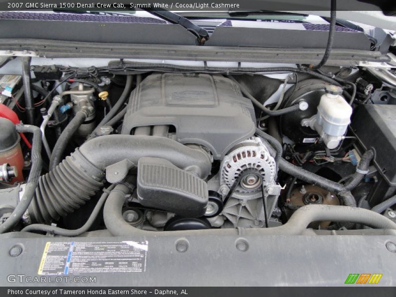  2007 Sierra 1500 Denali Crew Cab Engine - 6.2 Liter OHV 16-Valve VVT Vortec V8