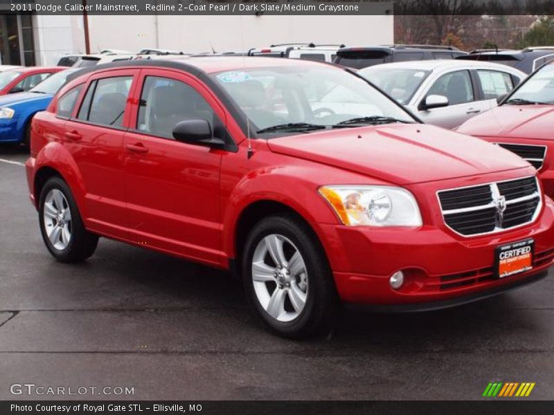 Redline 2-Coat Pearl / Dark Slate/Medium Graystone 2011 Dodge Caliber Mainstreet