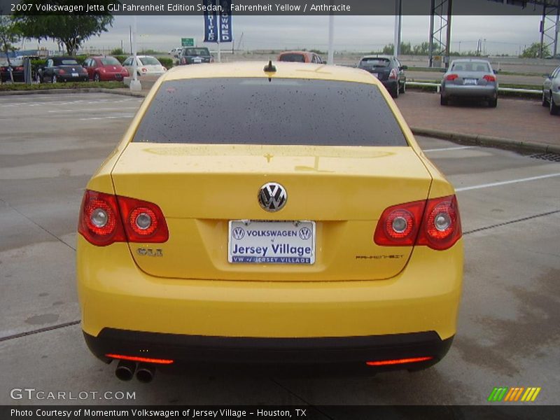 Fahrenheit Yellow / Anthracite 2007 Volkswagen Jetta GLI Fahrenheit Edition Sedan