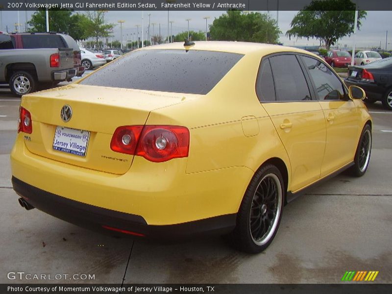 Fahrenheit Yellow / Anthracite 2007 Volkswagen Jetta GLI Fahrenheit Edition Sedan
