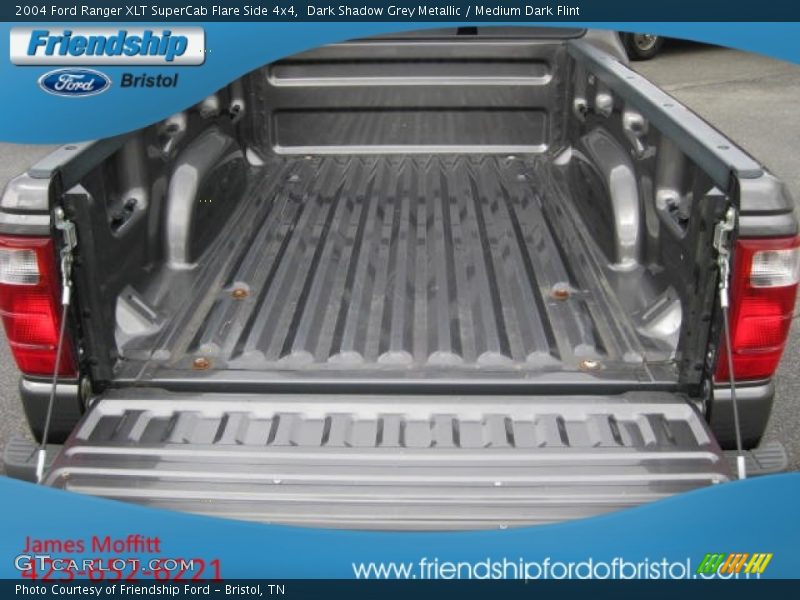Dark Shadow Grey Metallic / Medium Dark Flint 2004 Ford Ranger XLT SuperCab Flare Side 4x4