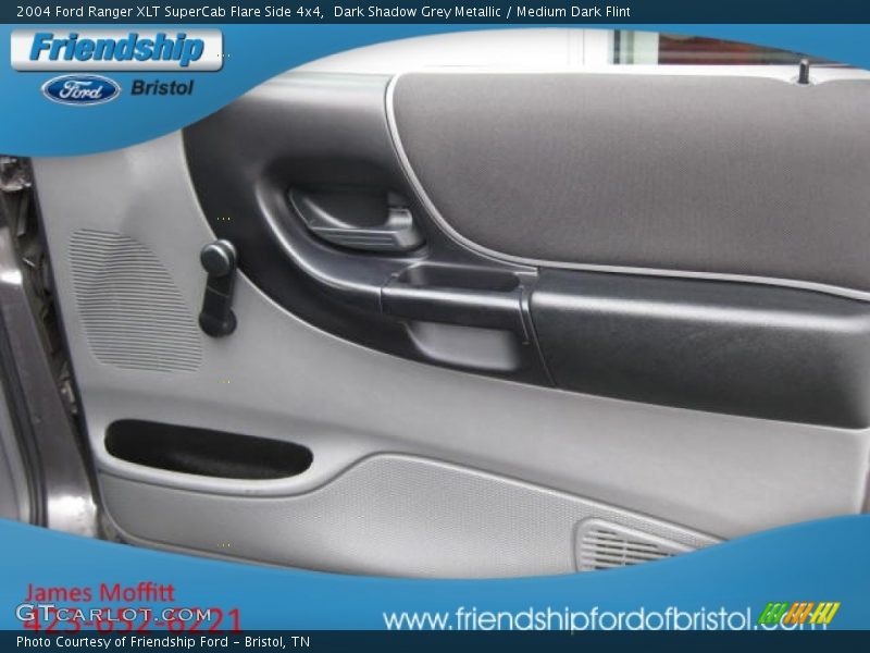 Dark Shadow Grey Metallic / Medium Dark Flint 2004 Ford Ranger XLT SuperCab Flare Side 4x4