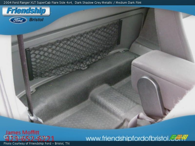 Dark Shadow Grey Metallic / Medium Dark Flint 2004 Ford Ranger XLT SuperCab Flare Side 4x4