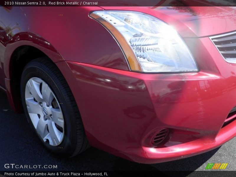 Red Brick Metallic / Charcoal 2010 Nissan Sentra 2.0
