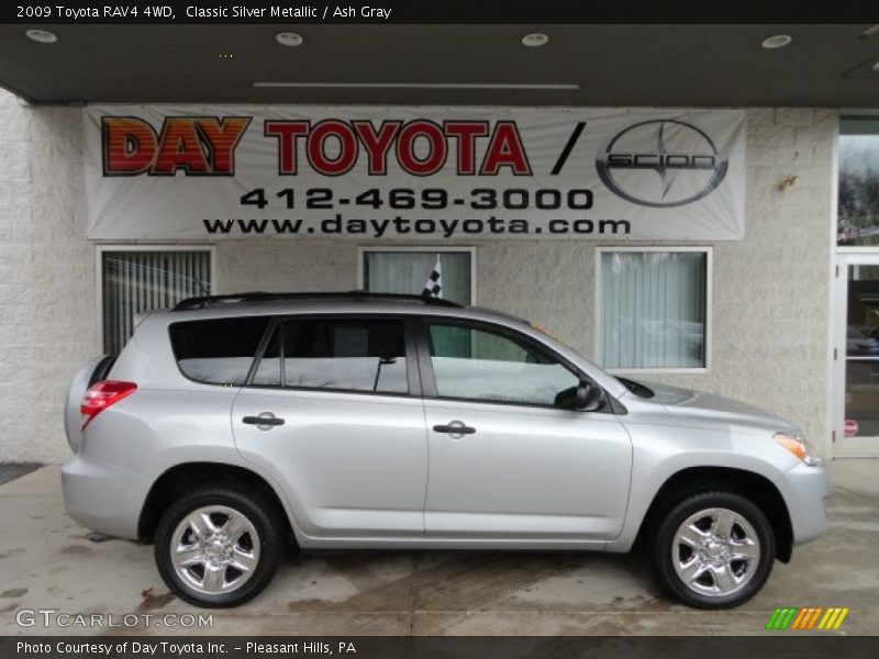 Classic Silver Metallic / Ash Gray 2009 Toyota RAV4 4WD