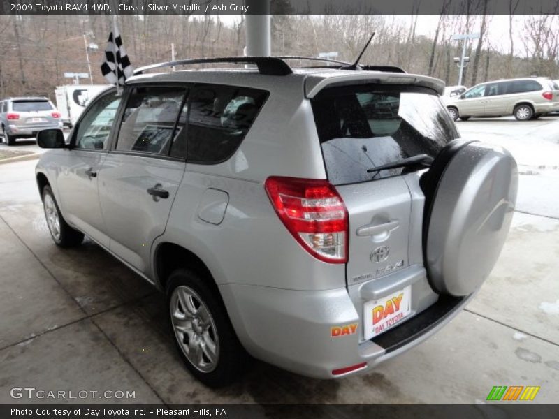 Classic Silver Metallic / Ash Gray 2009 Toyota RAV4 4WD