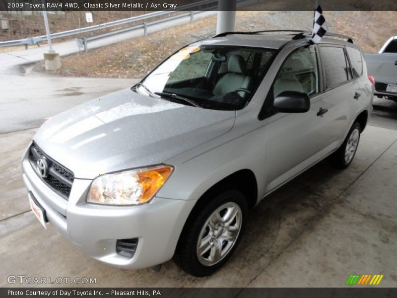 Classic Silver Metallic / Ash Gray 2009 Toyota RAV4 4WD