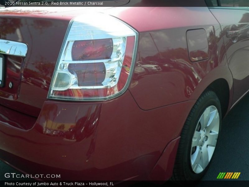 Red Brick Metallic / Charcoal 2010 Nissan Sentra 2.0