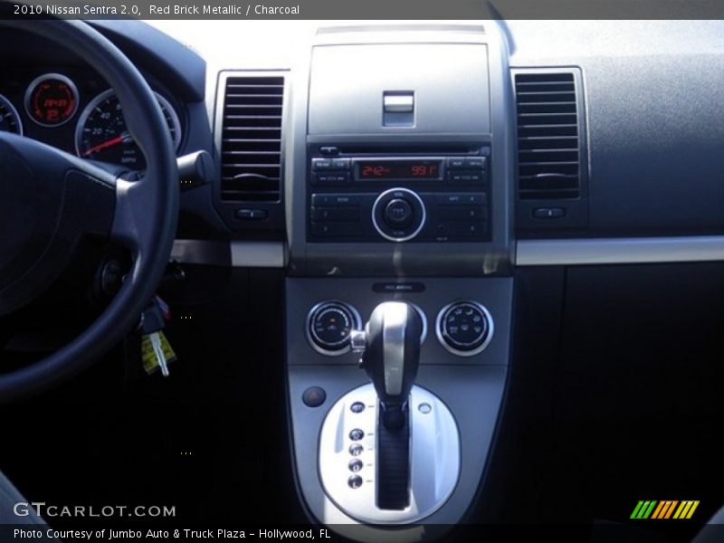 Red Brick Metallic / Charcoal 2010 Nissan Sentra 2.0