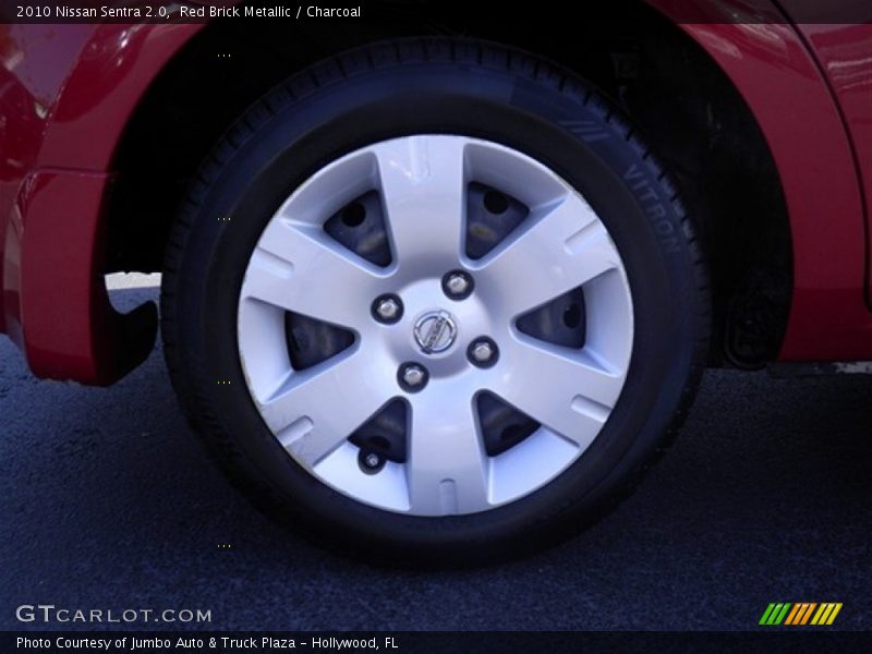 Red Brick Metallic / Charcoal 2010 Nissan Sentra 2.0