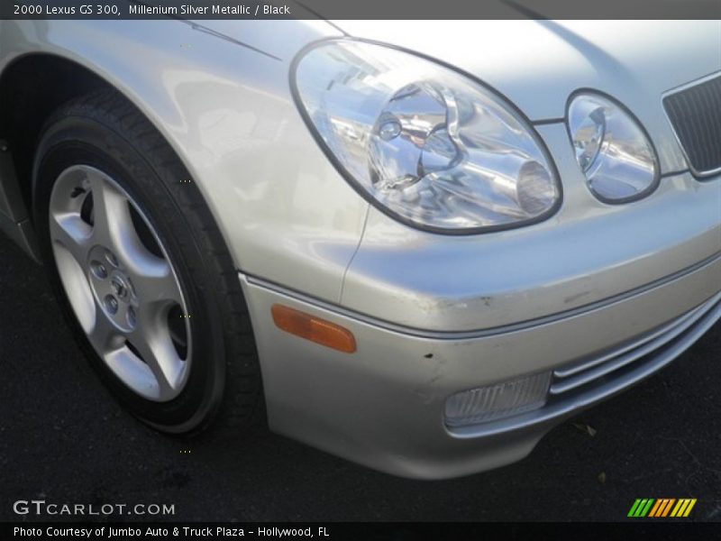 Millenium Silver Metallic / Black 2000 Lexus GS 300