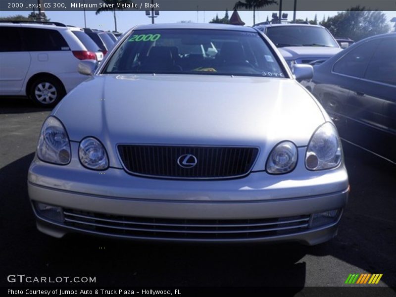 Millenium Silver Metallic / Black 2000 Lexus GS 300