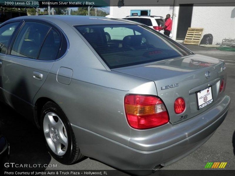Millenium Silver Metallic / Black 2000 Lexus GS 300