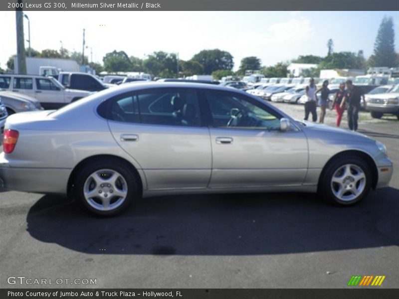 Millenium Silver Metallic / Black 2000 Lexus GS 300