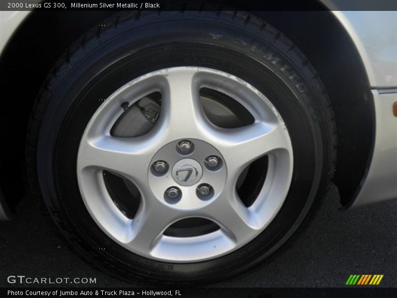 Millenium Silver Metallic / Black 2000 Lexus GS 300