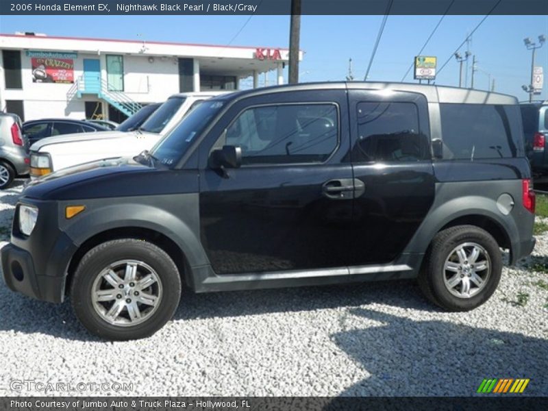 Nighthawk Black Pearl / Black/Gray 2006 Honda Element EX