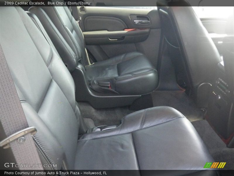 Blue Chip / Ebony/Ebony 2009 Cadillac Escalade