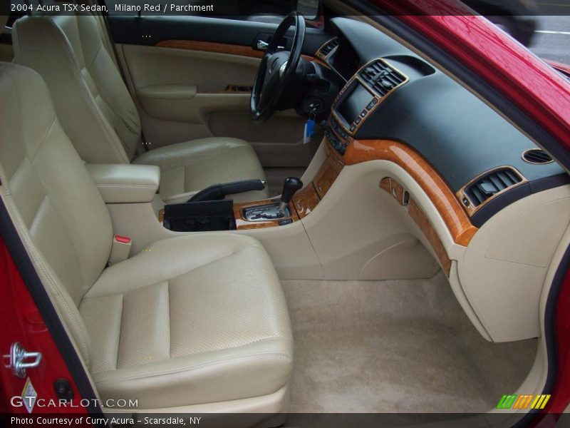 Milano Red / Parchment 2004 Acura TSX Sedan