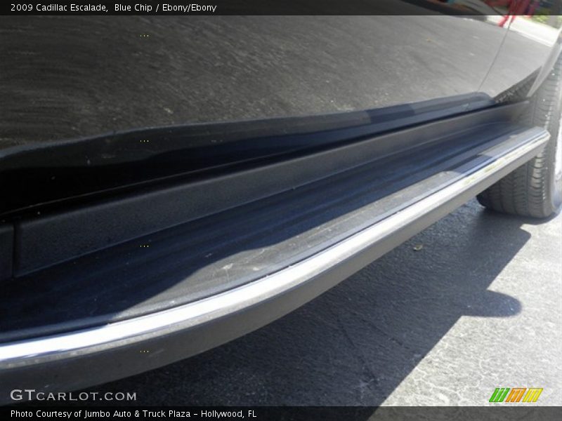 Blue Chip / Ebony/Ebony 2009 Cadillac Escalade
