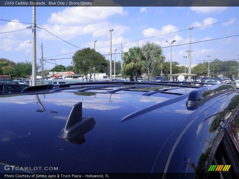 Blue Chip / Ebony/Ebony 2009 Cadillac Escalade