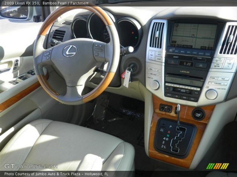 Bamboo Pearl / Parchment 2009 Lexus RX 350