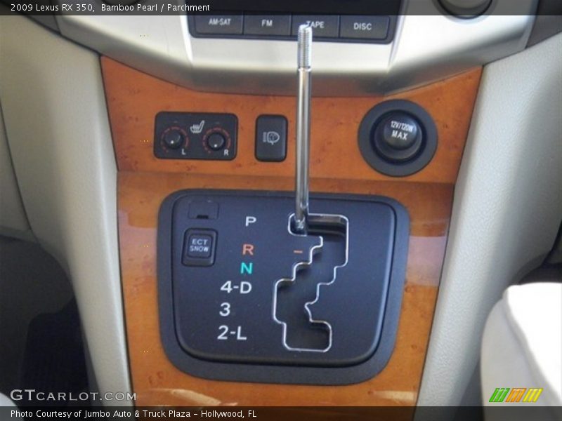 Bamboo Pearl / Parchment 2009 Lexus RX 350