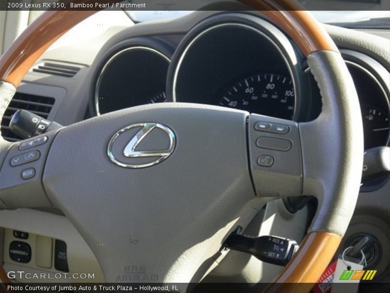 Bamboo Pearl / Parchment 2009 Lexus RX 350