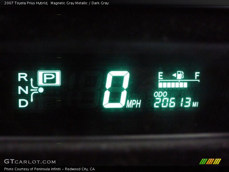 Magnetic Gray Metallic / Dark Gray 2007 Toyota Prius Hybrid