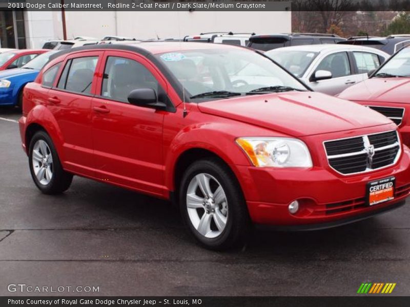 Redline 2-Coat Pearl / Dark Slate/Medium Graystone 2011 Dodge Caliber Mainstreet
