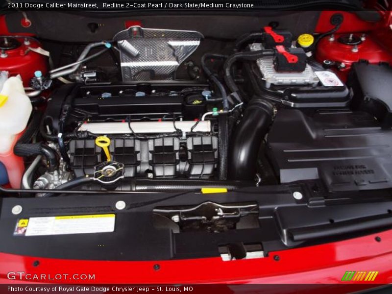 Redline 2-Coat Pearl / Dark Slate/Medium Graystone 2011 Dodge Caliber Mainstreet
