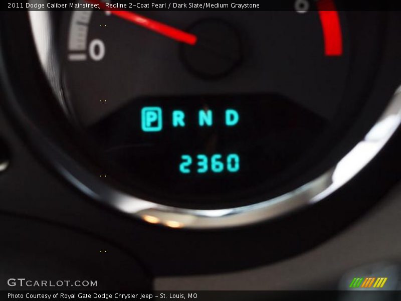 Redline 2-Coat Pearl / Dark Slate/Medium Graystone 2011 Dodge Caliber Mainstreet