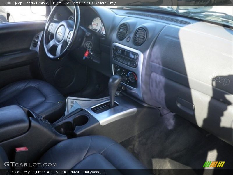 Bright Silver Metallic / Dark Slate Gray 2002 Jeep Liberty Limited