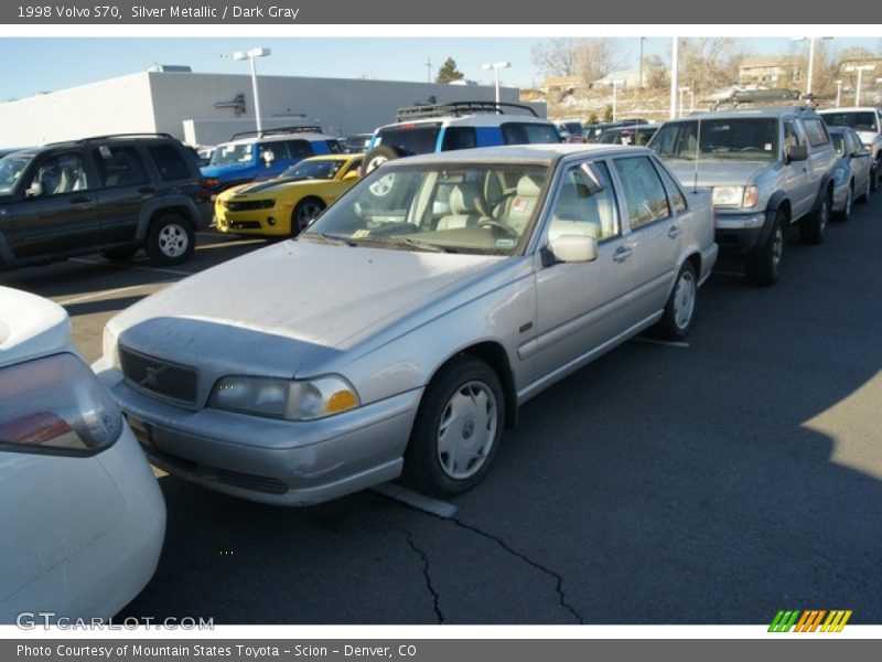 Silver Metallic / Dark Gray 1998 Volvo S70