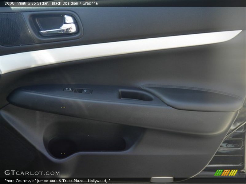 Black Obsidian / Graphite 2008 Infiniti G 35 Sedan