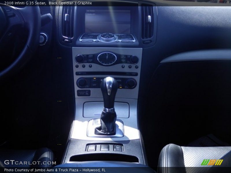 Black Obsidian / Graphite 2008 Infiniti G 35 Sedan