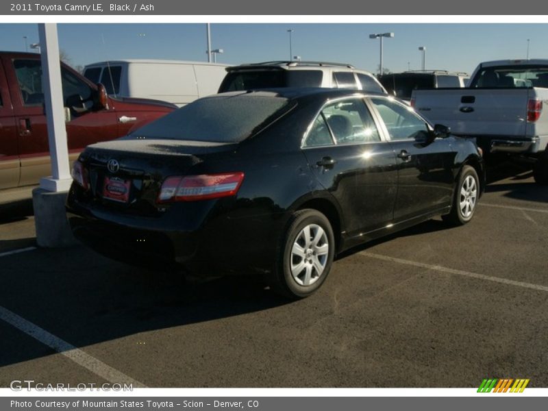 Black / Ash 2011 Toyota Camry LE