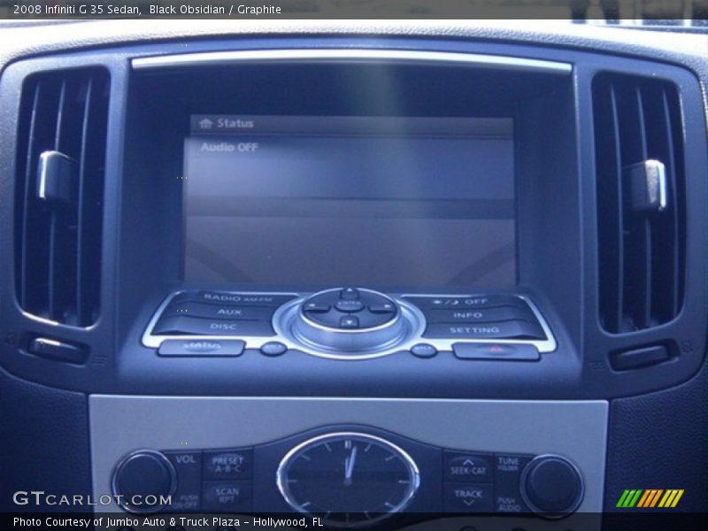 Black Obsidian / Graphite 2008 Infiniti G 35 Sedan