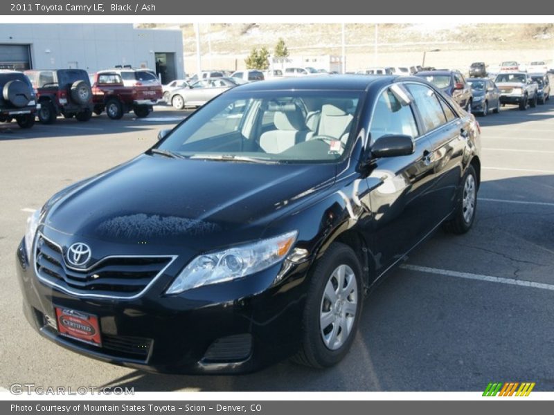 Black / Ash 2011 Toyota Camry LE