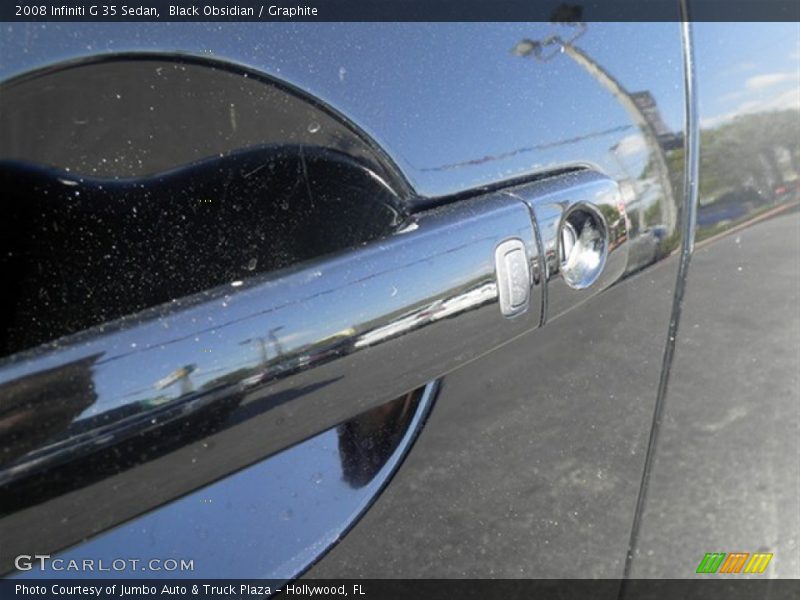 Black Obsidian / Graphite 2008 Infiniti G 35 Sedan