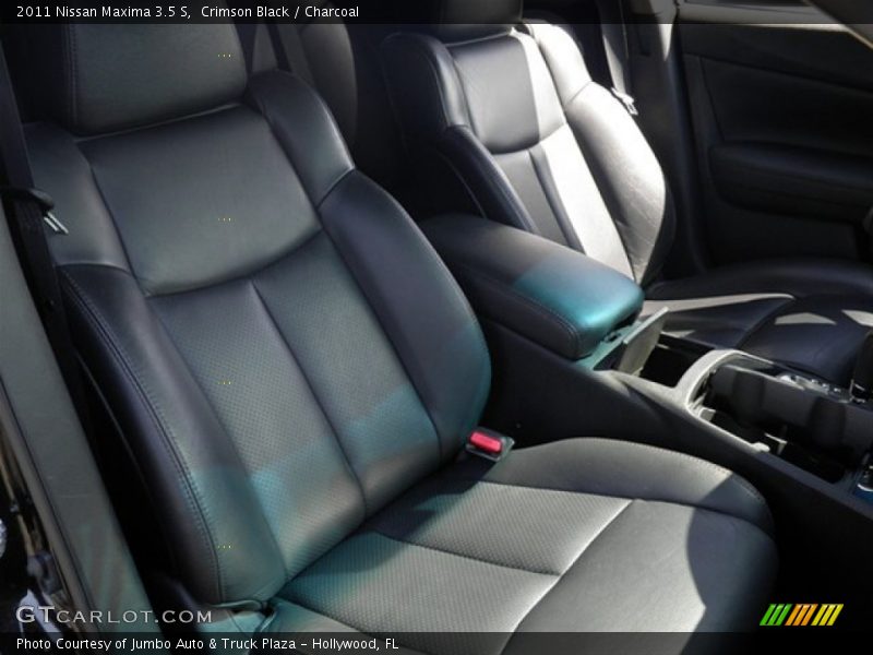 Crimson Black / Charcoal 2011 Nissan Maxima 3.5 S