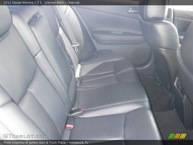 Crimson Black / Charcoal 2011 Nissan Maxima 3.5 S