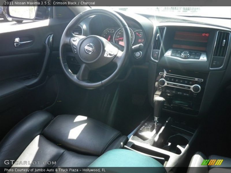 Crimson Black / Charcoal 2011 Nissan Maxima 3.5 S