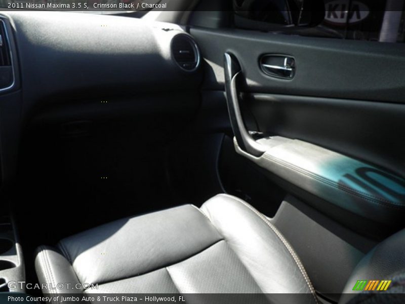 Crimson Black / Charcoal 2011 Nissan Maxima 3.5 S