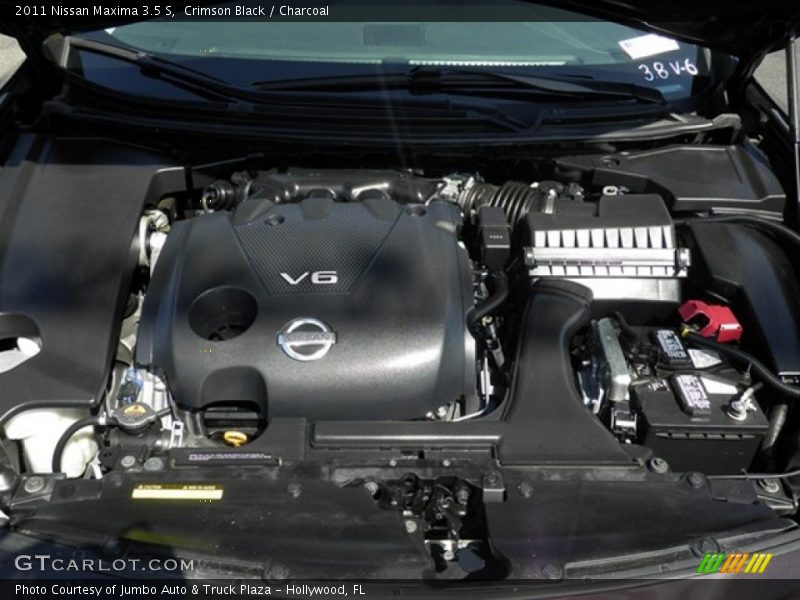  2011 Maxima 3.5 S Engine - 3.5 Liter DOHC 24-Valve CVTCS V6
