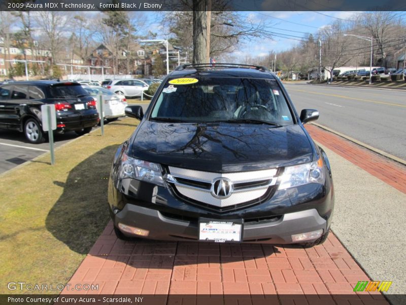 Formal Black / Ebony 2009 Acura MDX Technology