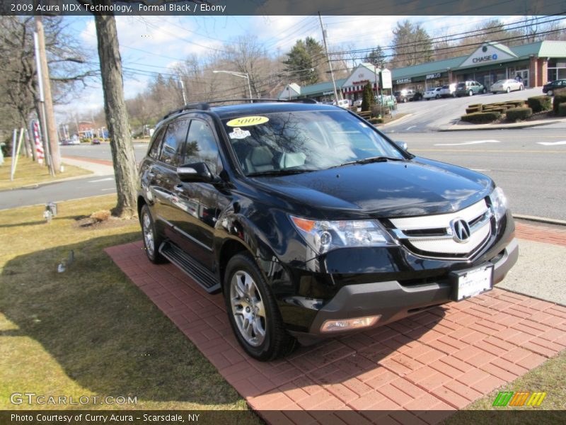 Formal Black / Ebony 2009 Acura MDX Technology