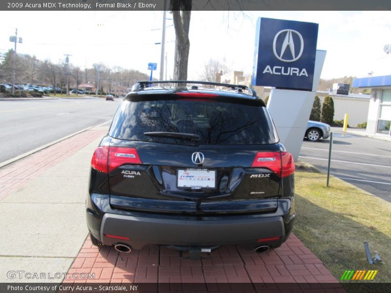 Formal Black / Ebony 2009 Acura MDX Technology