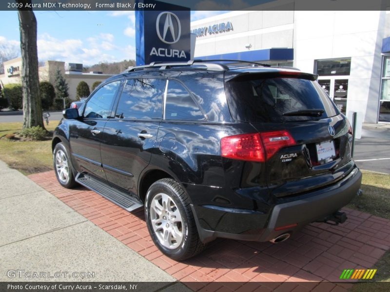 Formal Black / Ebony 2009 Acura MDX Technology