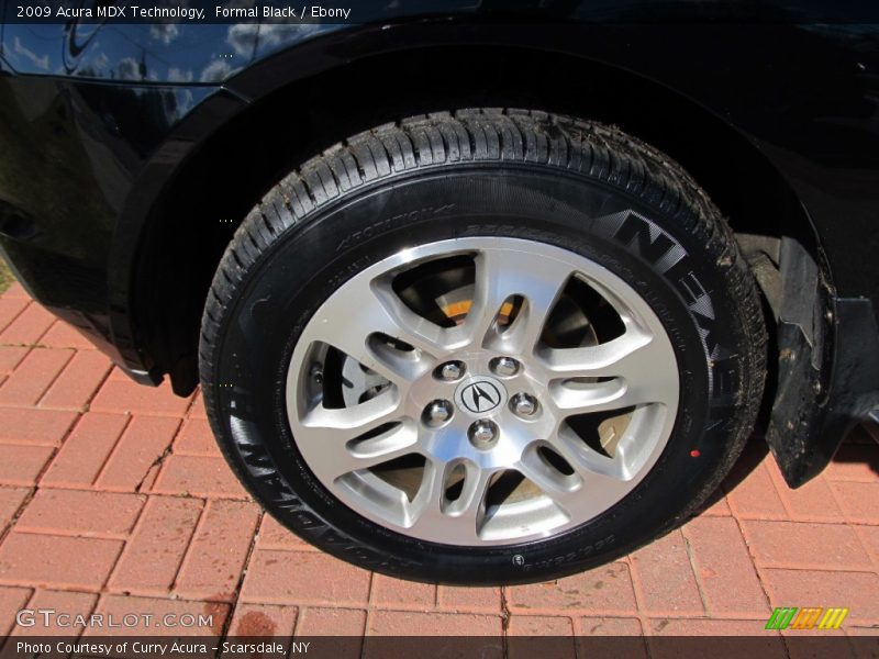 Formal Black / Ebony 2009 Acura MDX Technology